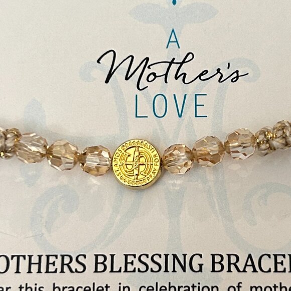 My Saint My Hero A Mother's Love Blessing Bracelet - Mother's Day Gift - Picture 2 of 4